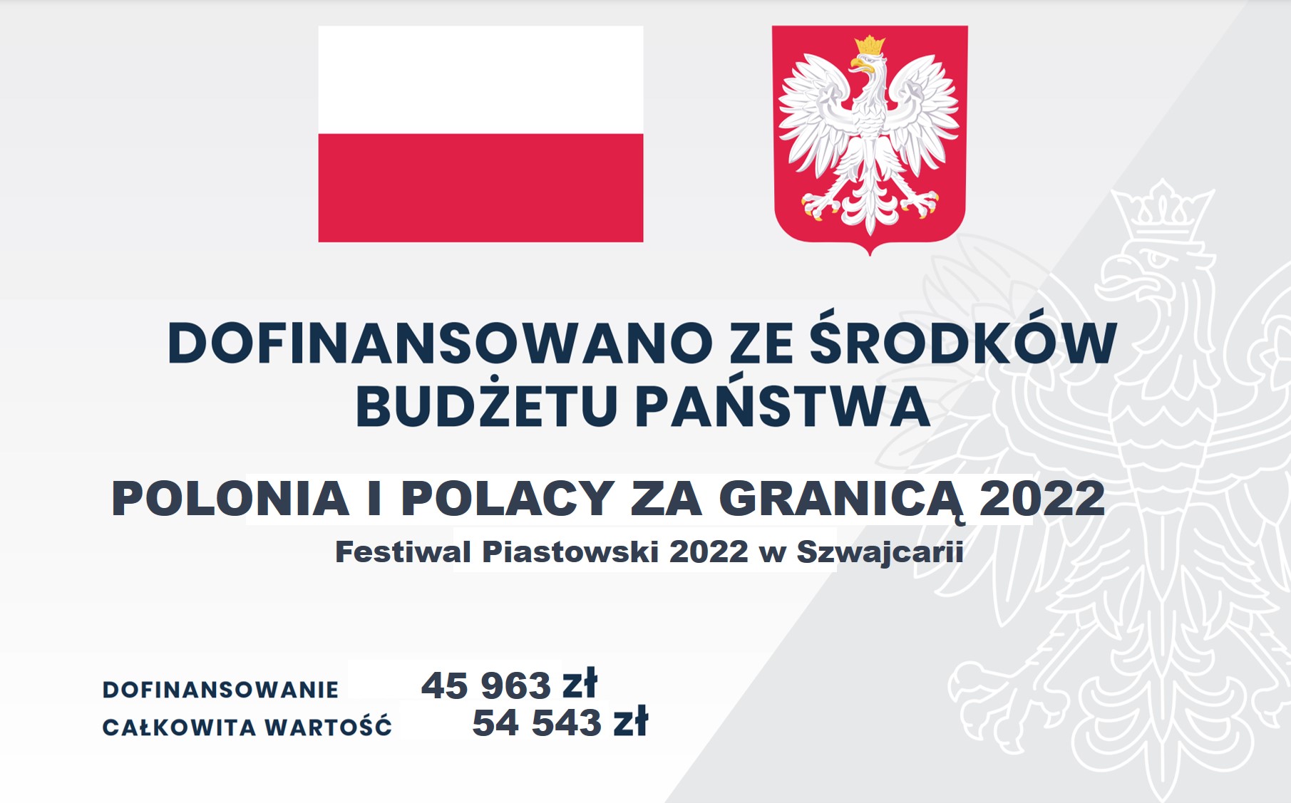Festiwal Piastowski 2022 w Szwajcarii